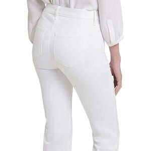NYDJ Barbara bootcut lift tuck technology women’s size 14 White Jeans Stretch